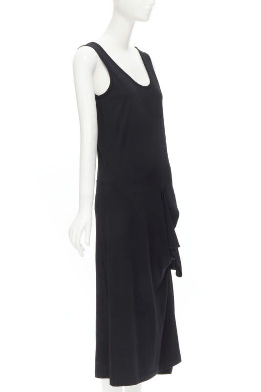 Comme des Garcons COMME DES GARCONS 1980s Vintage draped cut out detail scoop neck midi dress M Size M / US 6-8 / IT 42-44 - 3 Thumbnail