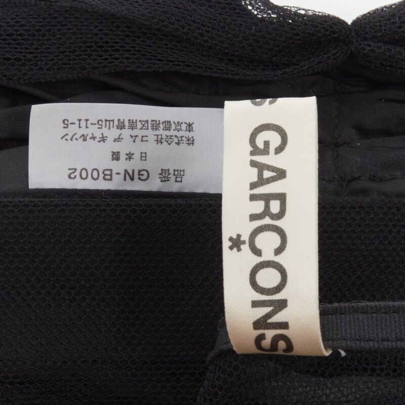 Comme des Garcons rare COMME DES GARCONS Vintage 2004 Runway crystals felt balls sheer vest S Size S / US 4 / IT 40 - 9 Thumbnail