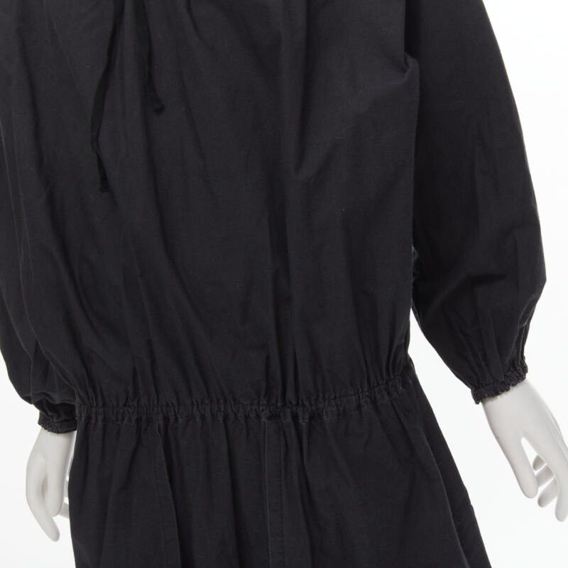Comme des Garcons rare COMME DES GARCONS Vintage 1980's Beggar Look washed cotton bishop dress Size M / US 6-8 / IT 42-44 - 7 Thumbnail