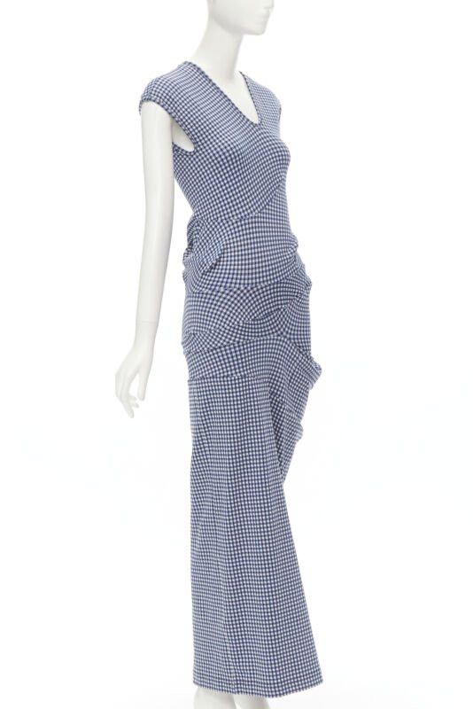 Comme des Garcons rare COMME DES GARCONS Robe De Chambre Vintage 1997 Lumps Bumps blue dress Size ONE SIZE - 3 Thumbnail