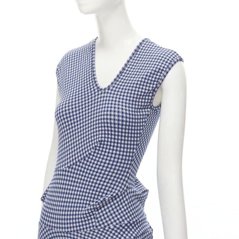 Comme des Garcons rare COMME DES GARCONS Robe De Chambre Vintage 1997 Lumps Bumps blue dress Size ONE SIZE - 7 Thumbnail