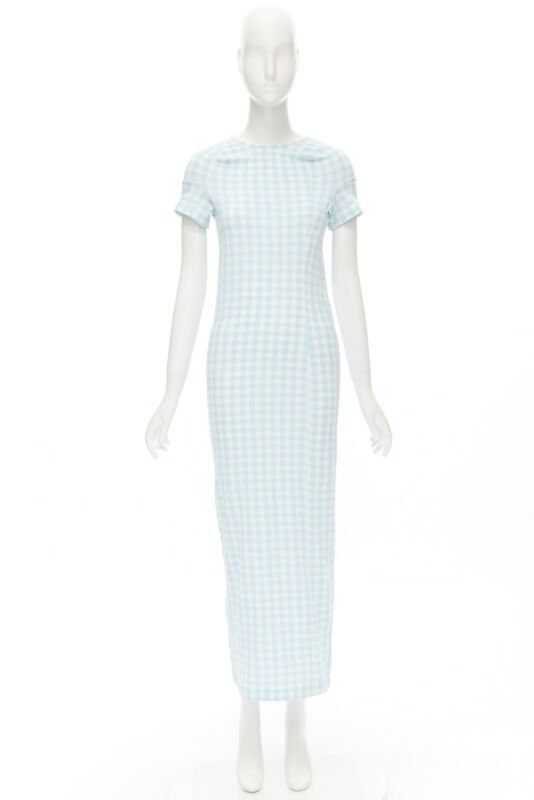 Comme des Garcons rare COMME DES GARCONS Robe De Chambre Vintage 1997 Lumps Bumps light blue dress Size ONE SIZE - 9 Thumbnail
