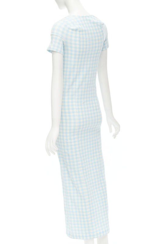 Comme des Garcons rare COMME DES GARCONS Robe De Chambre Vintage 1997 Lumps Bumps light blue dress Size ONE SIZE - 6 Thumbnail