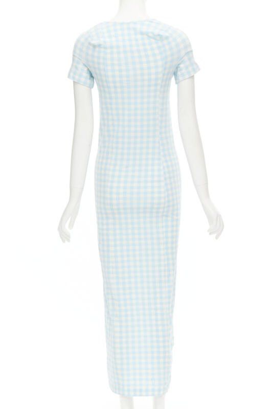 Comme des Garcons rare COMME DES GARCONS Robe De Chambre Vintage 1997 Lumps Bumps light blue dress Size ONE SIZE - 5 Thumbnail