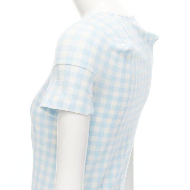 Comme des Garcons rare COMME DES GARCONS Robe De Chambre Vintage 1997 Lumps Bumps light blue dress Size ONE SIZE - 7 Thumbnail