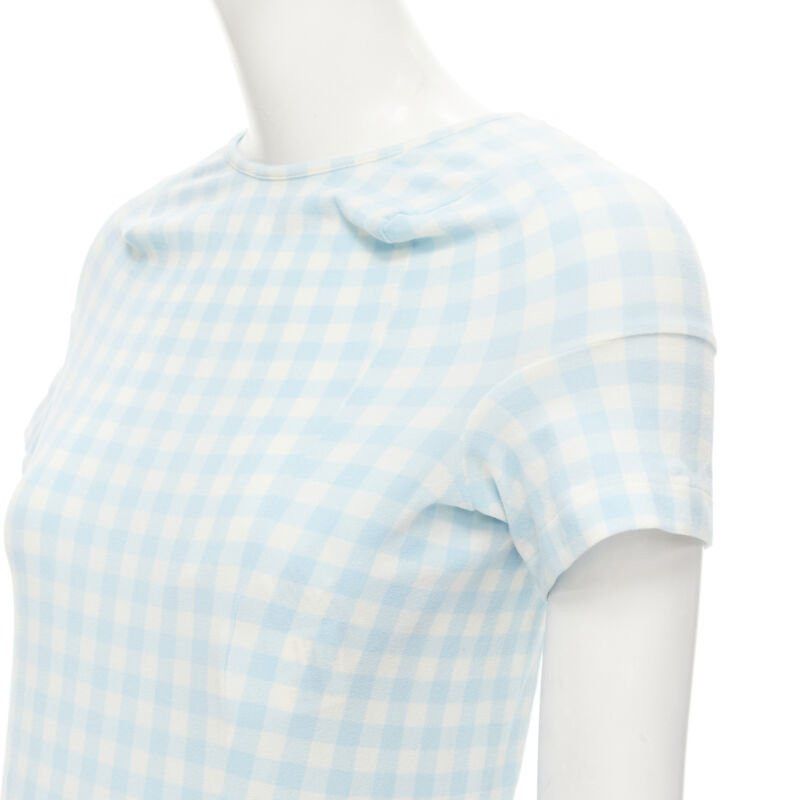 Comme des Garcons rare COMME DES GARCONS Robe De Chambre Vintage 1997 Lumps Bumps light blue dress Size ONE SIZE - 2 Thumbnail