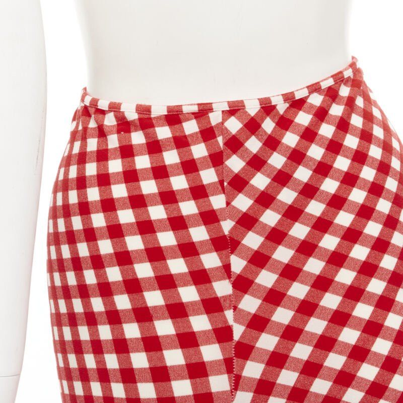 Comme des Garcons COMME DES GARCONS 1997 Vintage Lumps and Bumps gingham checked blue red set Size S / US 4 / IT 40 - 11 Thumbnail