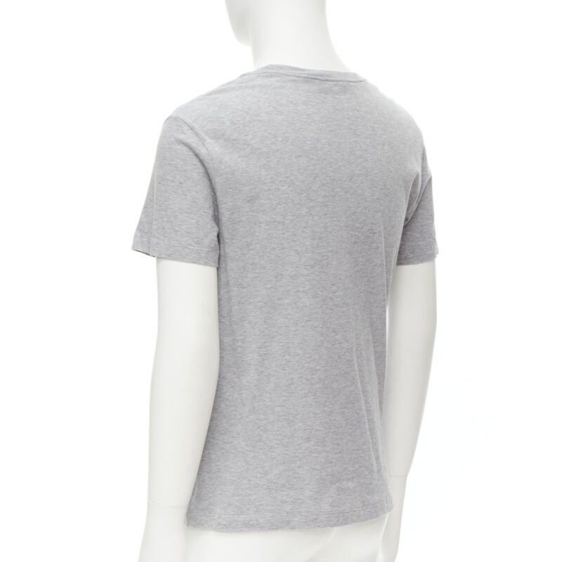 Versace VERSACE white Gianni Signature logo embroidery grey tshirt Taylor Fit S Size US S / EU 44-46 / 1 - 6 Thumbnail