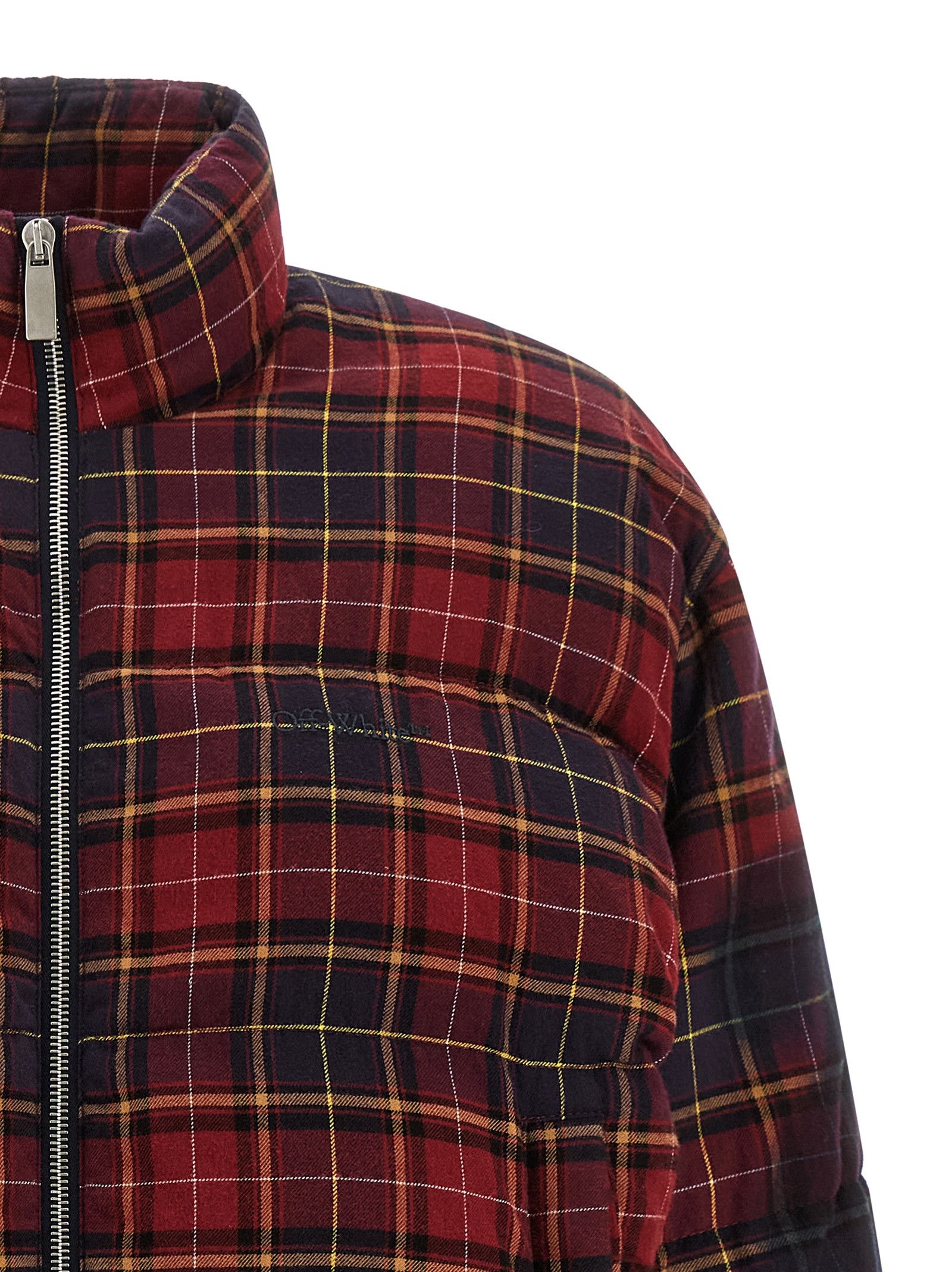 Off-White 'Check Flan Arrow Spray' down jacket Size XS / US 0-2 / IT 36-38 - 3 Thumbnail