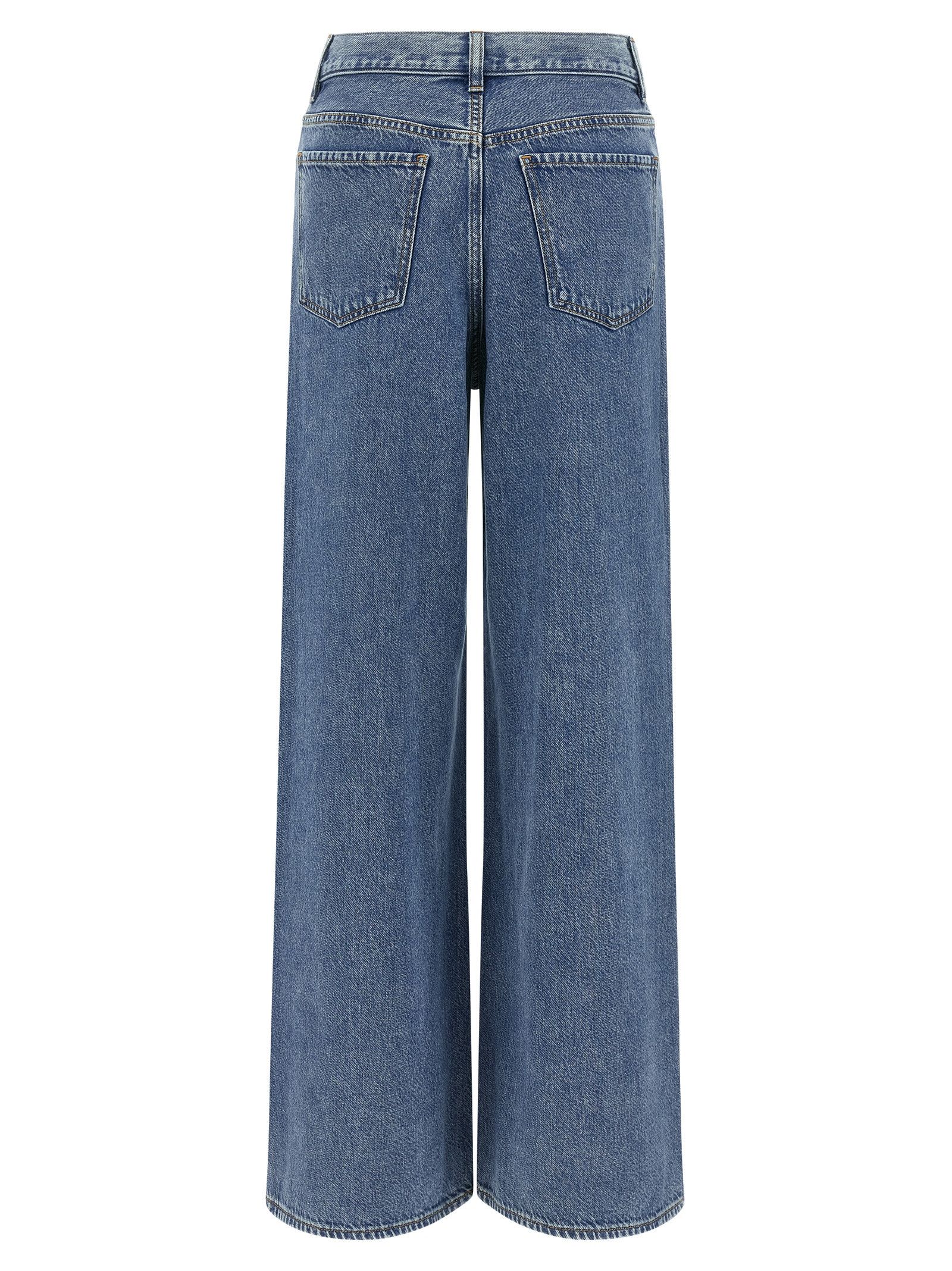 Theory 'High-Waisted Wide-Leg' jeans Size 29" - 2 Thumbnail