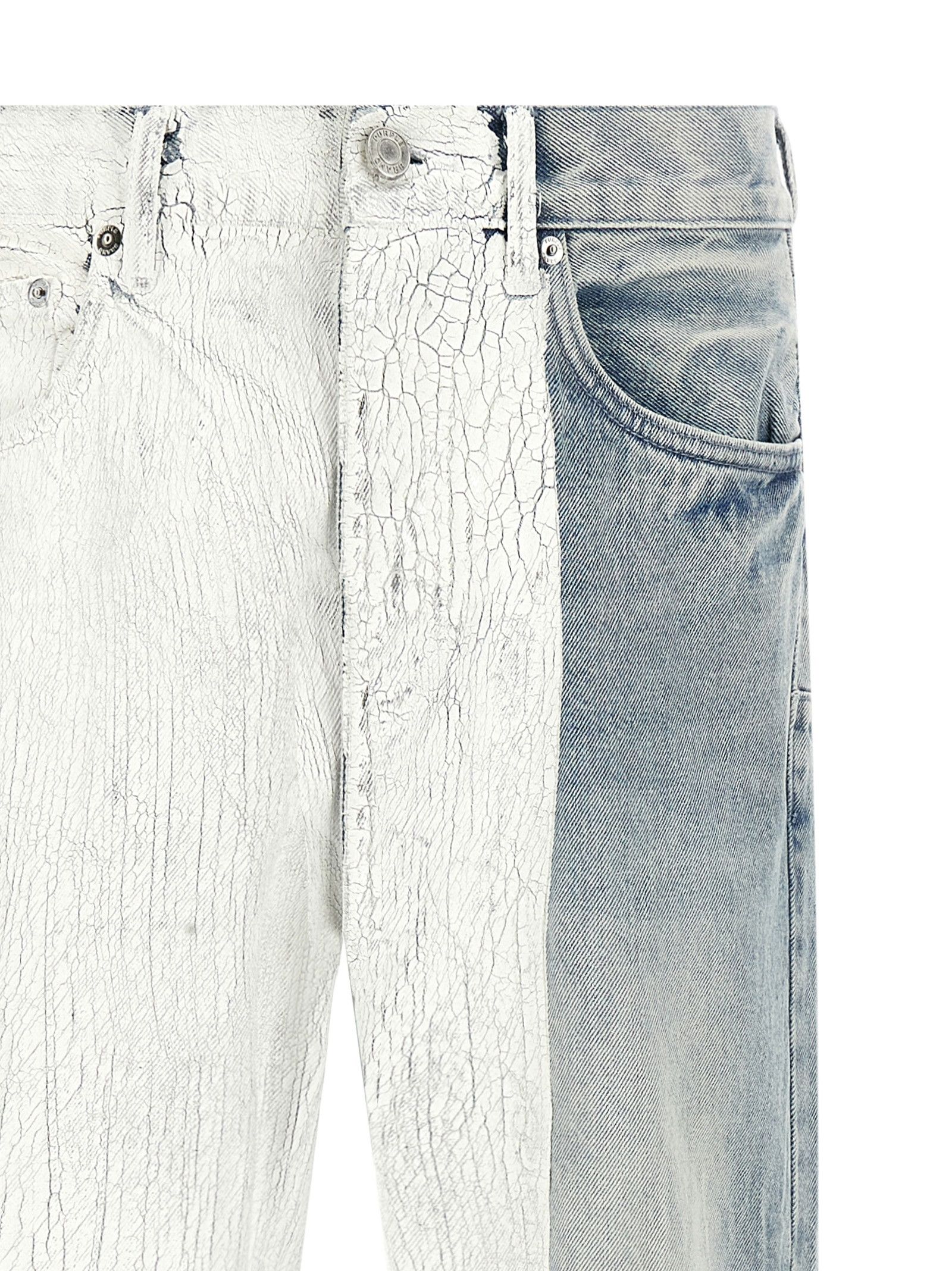 Purple 'Crackle Silver' jeans Size US 30 / EU 46 - 3 Thumbnail