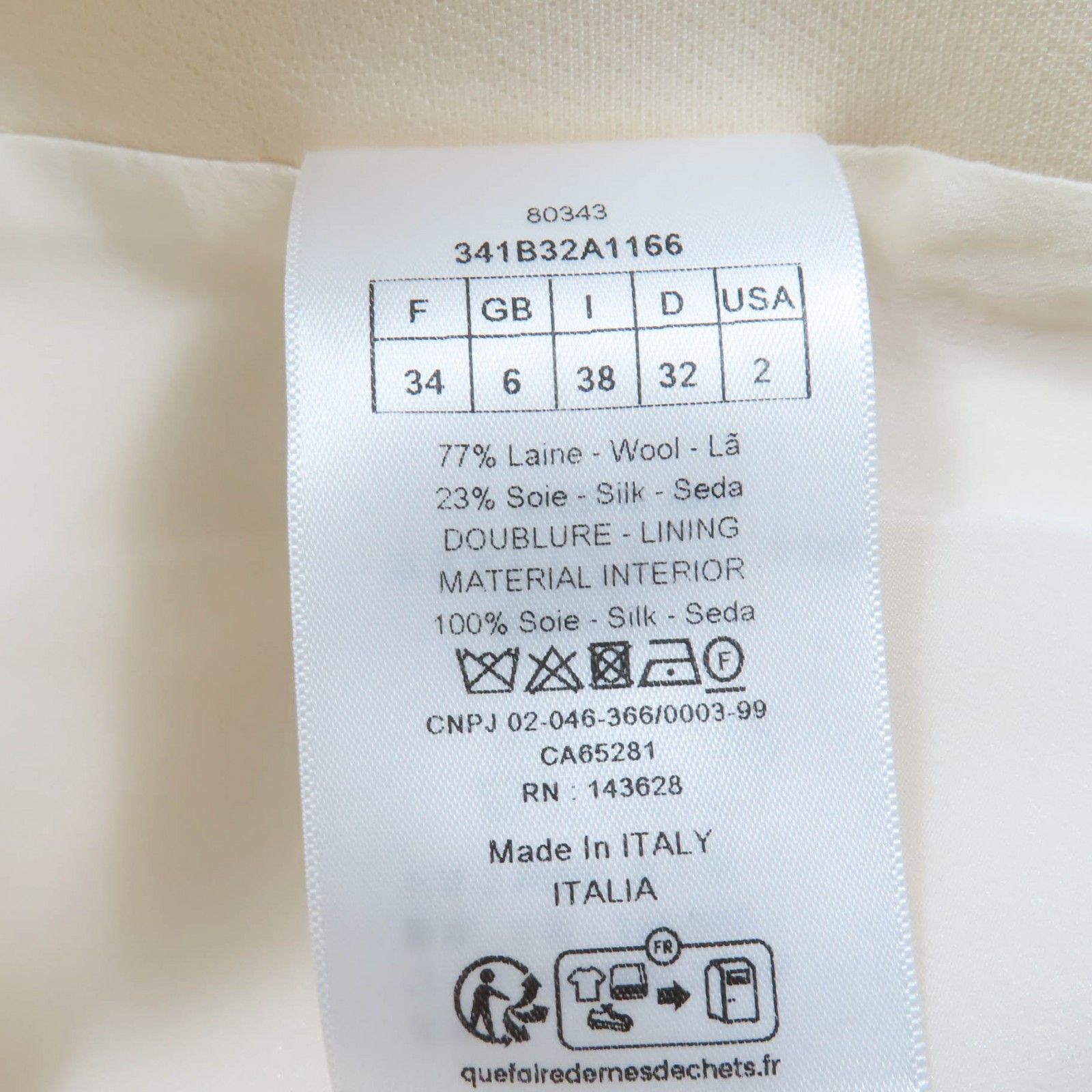 Dior Dior Christian Dior 2way Dress Wool Dress Others Dresses 341B32A1166 DUTY FREE for USA Size ONE SIZE - 7 Thumbnail