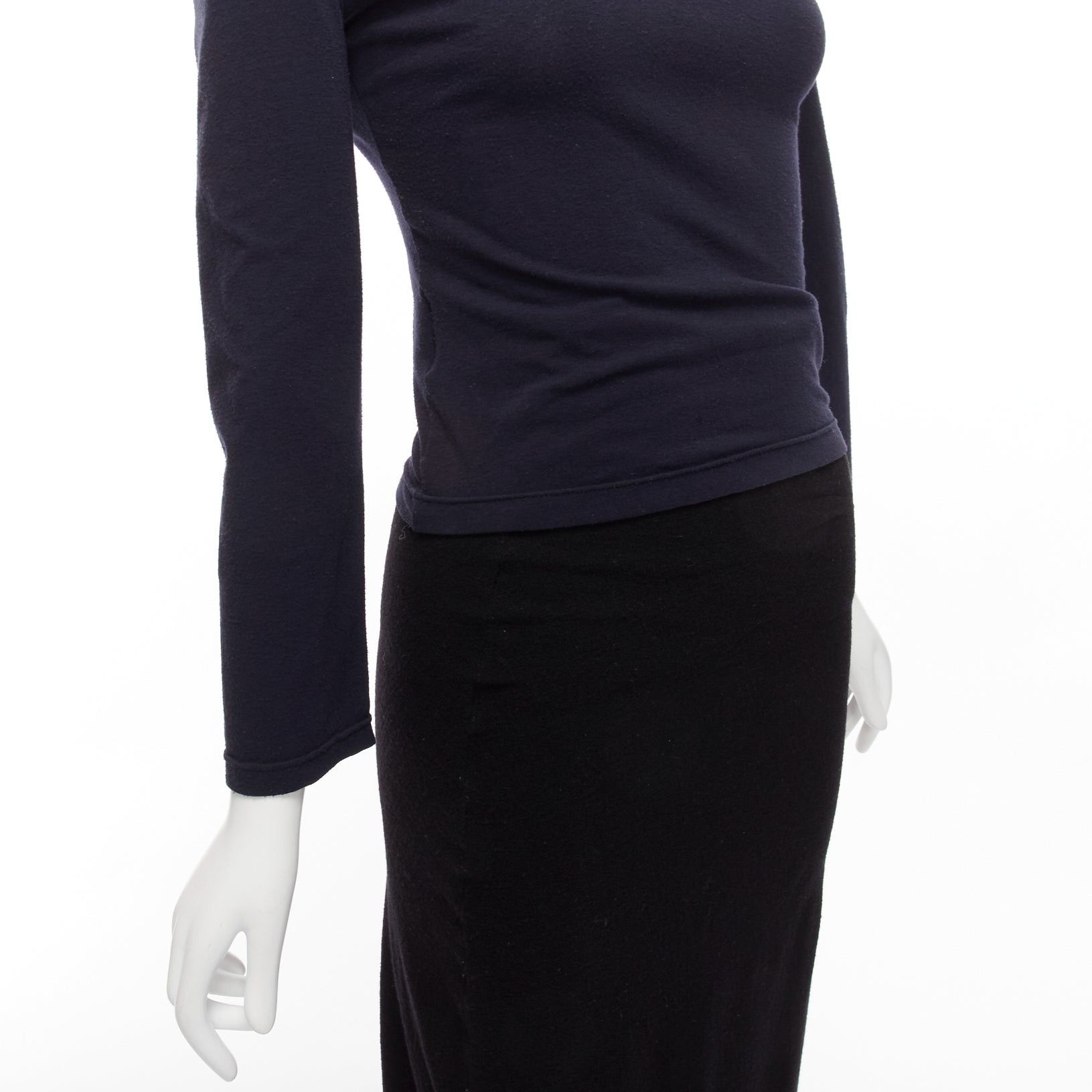 Comme des Garcons COMME DES GARCONS 1997 Lumps Bumps black padded irregular top gathered skirt M Size XS / US 0-2 / IT 36-38 - 13 Thumbnail