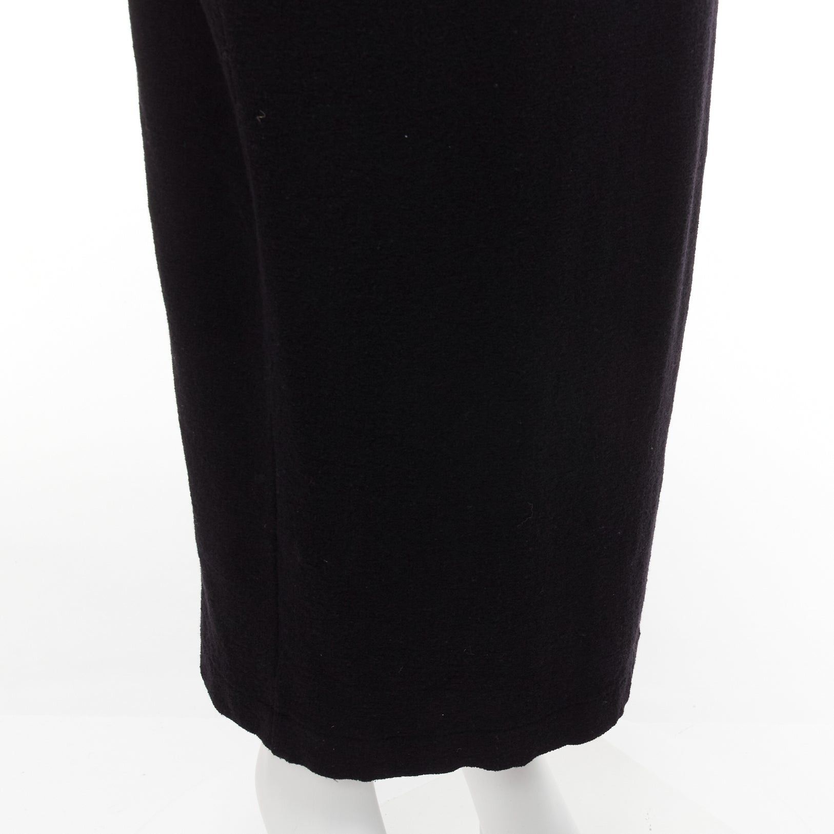 Comme des Garcons COMME DES GARCONS 1997 Lumps Bumps black padded irregular top gathered skirt M Size XS / US 0-2 / IT 36-38 - 14 Thumbnail