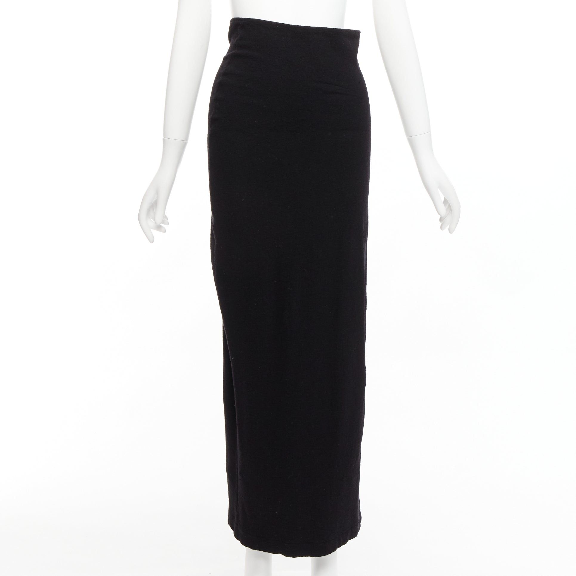Comme des Garcons COMME DES GARCONS 1997 Lumps Bumps black padded irregular top gathered skirt M Size XS / US 0-2 / IT 36-38 - 3 Thumbnail