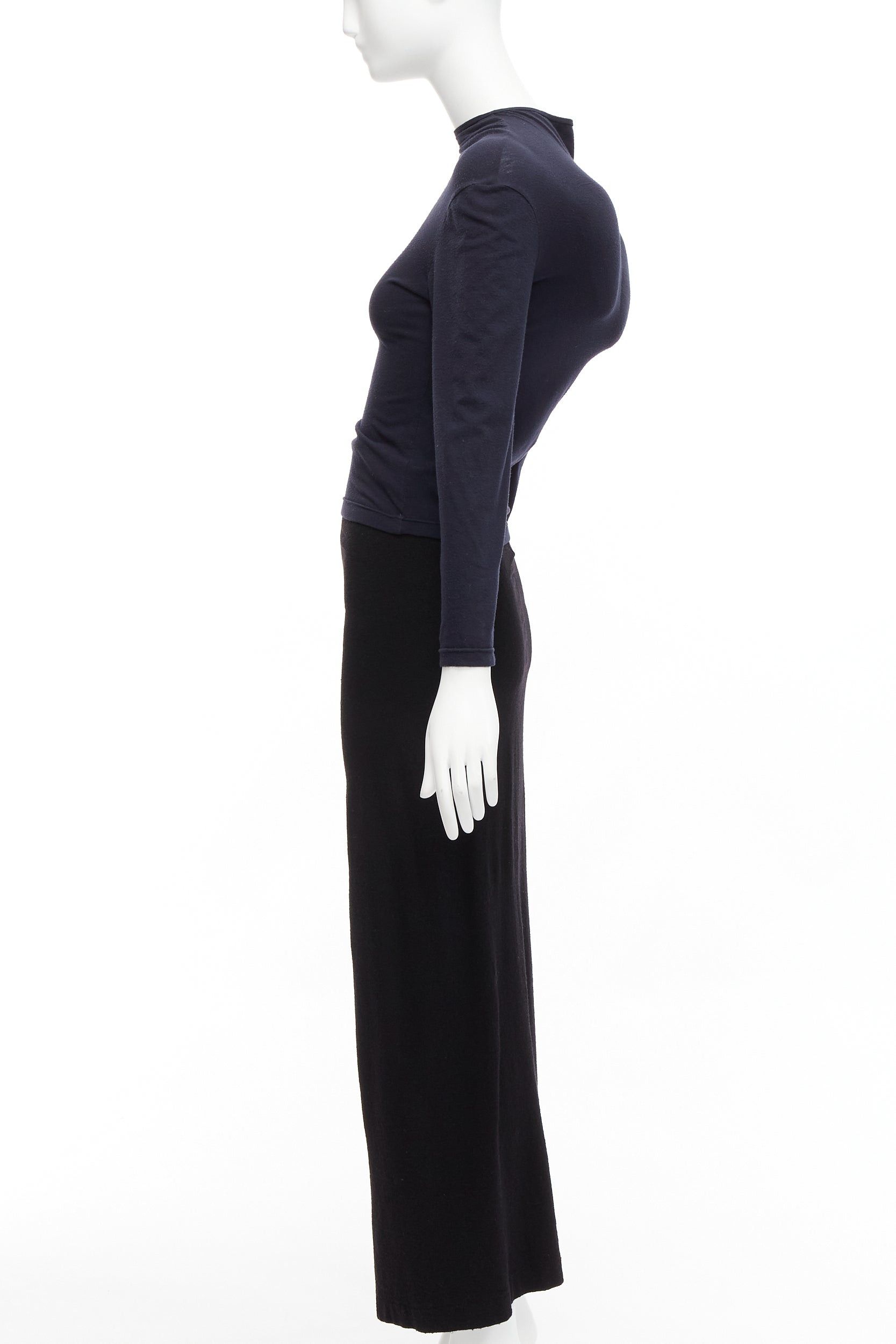 Comme des Garcons COMME DES GARCONS 1997 Lumps Bumps black padded irregular top gathered skirt M Size XS / US 0-2 / IT 36-38 - 10 Thumbnail