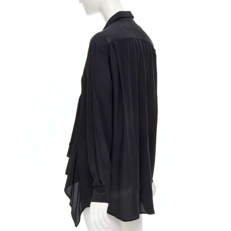 Comme des Garcons COMME DES GARCONS 1980's Vintage black waterfall draped chandelier jewel shirt Size ONE SIZE - 6 Thumbnail