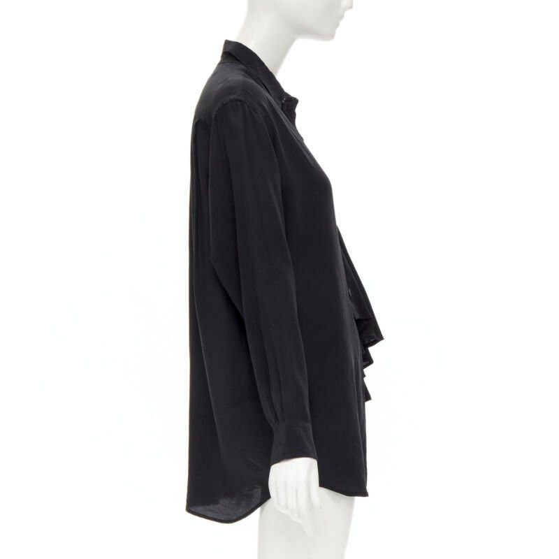 Comme des Garcons COMME DES GARCONS 1980's Vintage black waterfall draped chandelier jewel shirt Size ONE SIZE - 4 Thumbnail