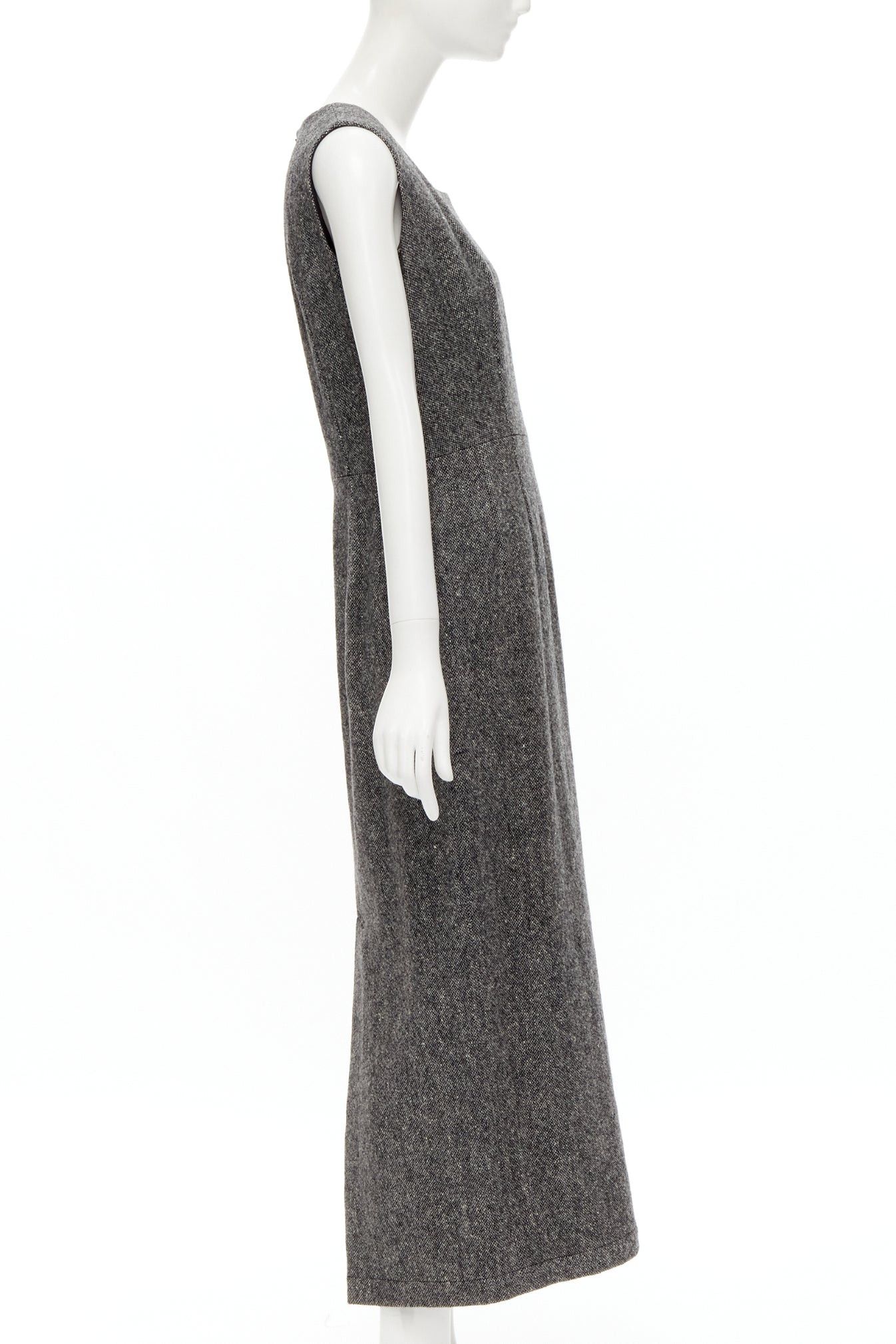 Junya Watanabe rare JUNYA WATANABE 1999 Vintage grey tweed convertible blazer dress look S Size S / US 4 / IT 40 - 9 Thumbnail