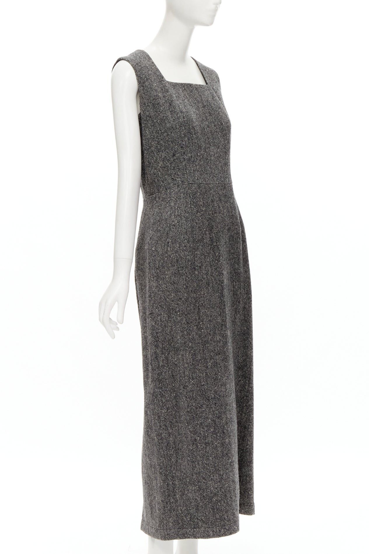 Junya Watanabe rare JUNYA WATANABE 1999 Vintage grey tweed convertible blazer dress look S Size S / US 4 / IT 40 - 8 Thumbnail