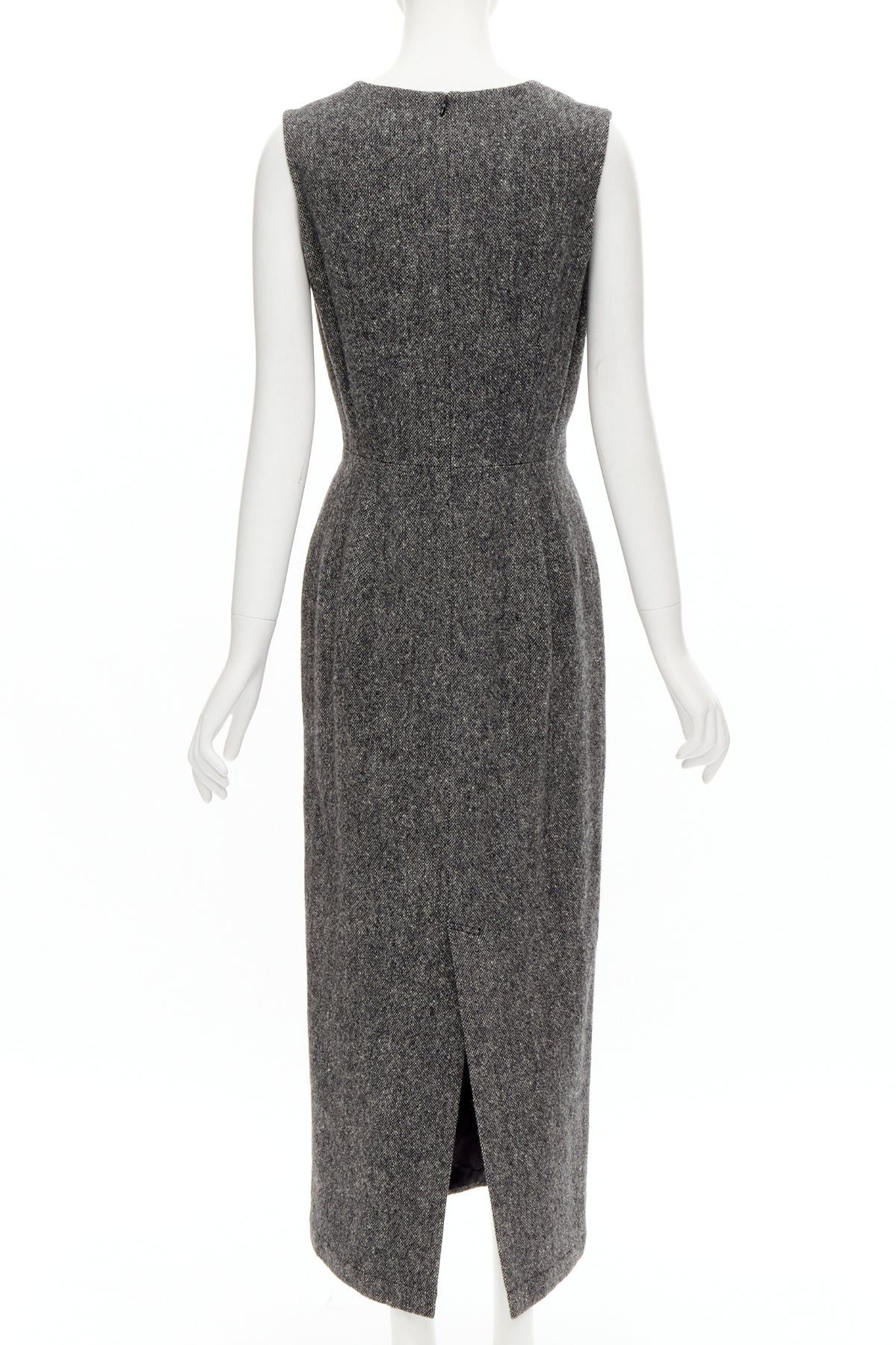 Junya Watanabe rare JUNYA WATANABE 1999 Vintage grey tweed convertible blazer dress look S Size S / US 4 / IT 40 - 10 Thumbnail