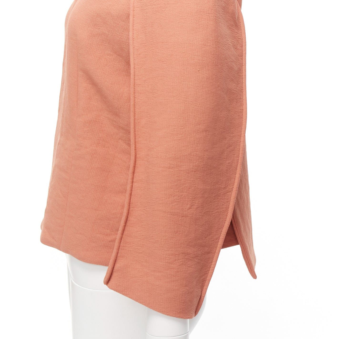 Marni MARNI dusty pink reverse piped 3/4 sleeves crew neck top IT42 M Size M / US 6-8 / IT 42-44 - 2 Thumbnail