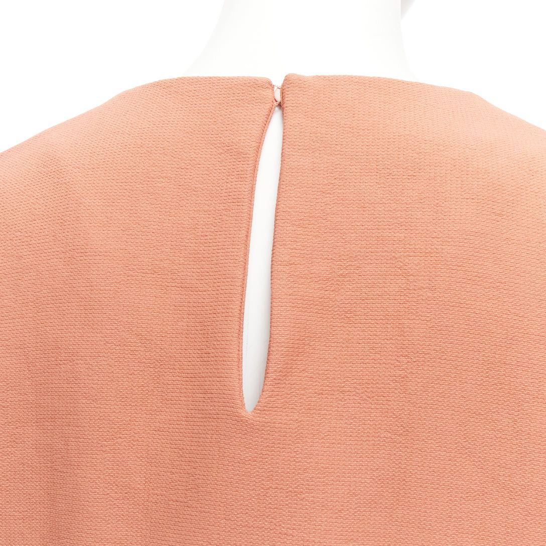 Marni MARNI dusty pink reverse piped 3/4 sleeves crew neck top IT42 M Size M / US 6-8 / IT 42-44 - 7 Thumbnail