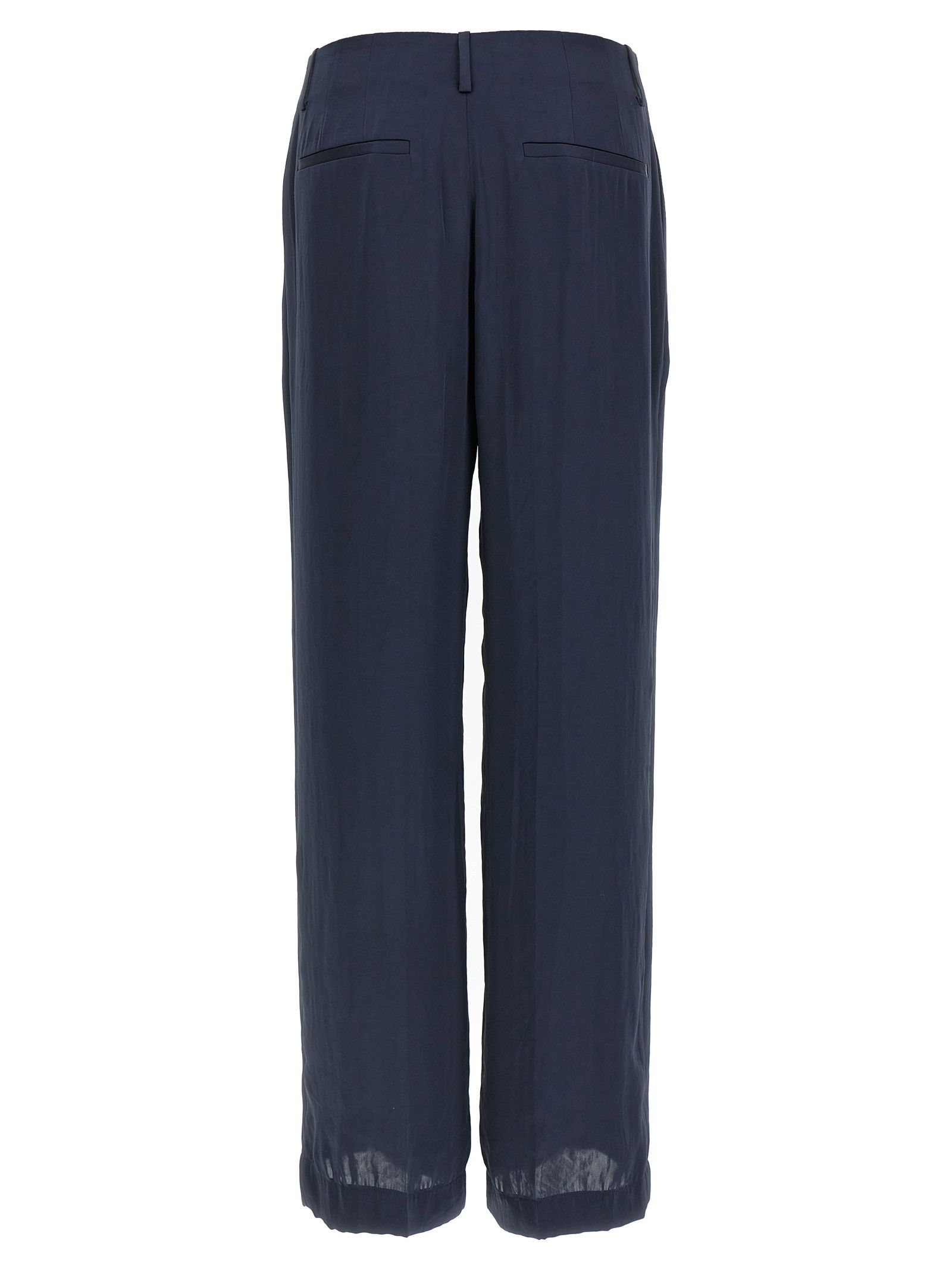 Theory Silk effect trousers Size 36" / US 14 / IT 50 - 2 Thumbnail