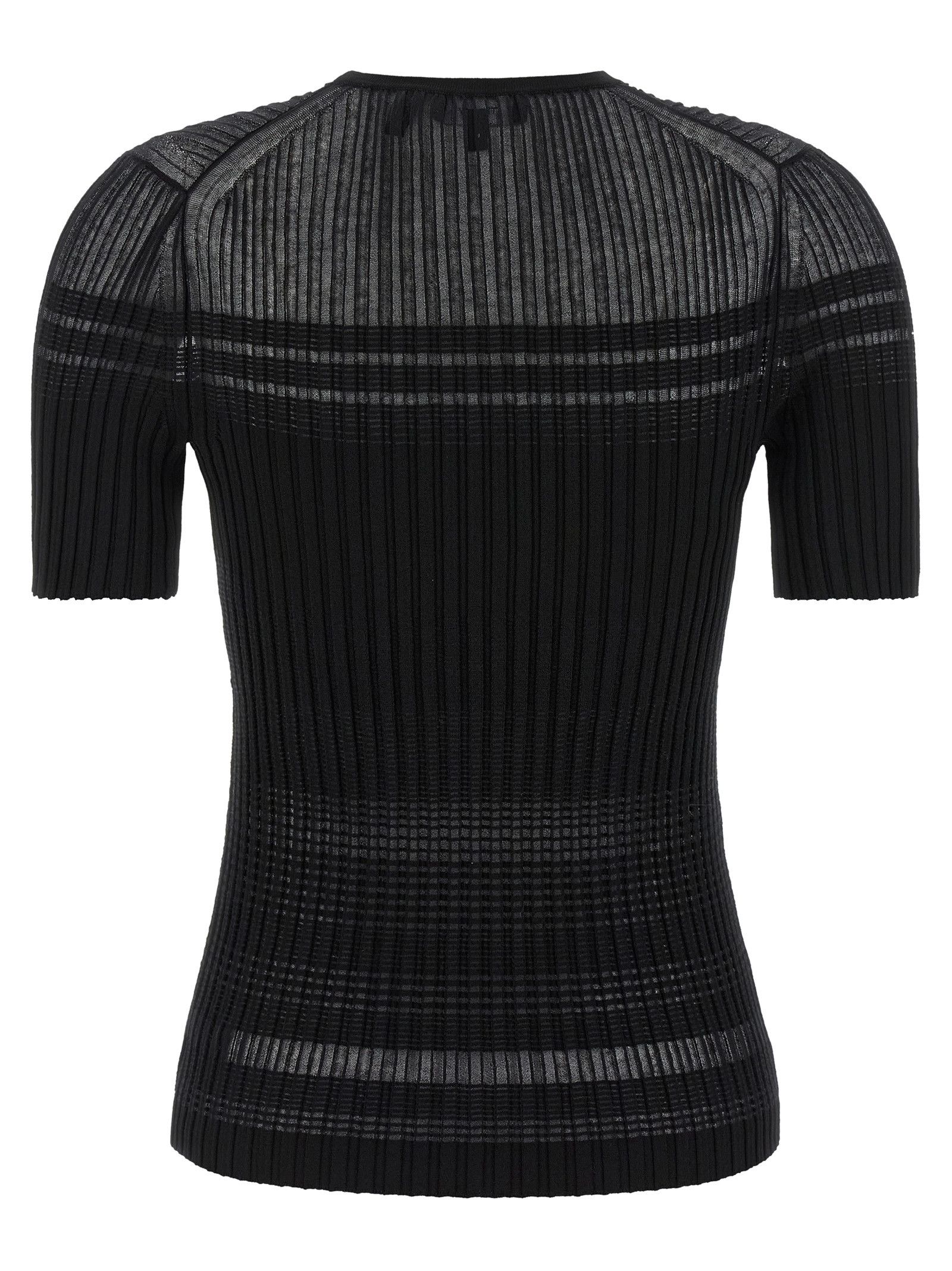 Theory Ribbed T-shirt Size L / US 10 / IT 46 - 2 Thumbnail