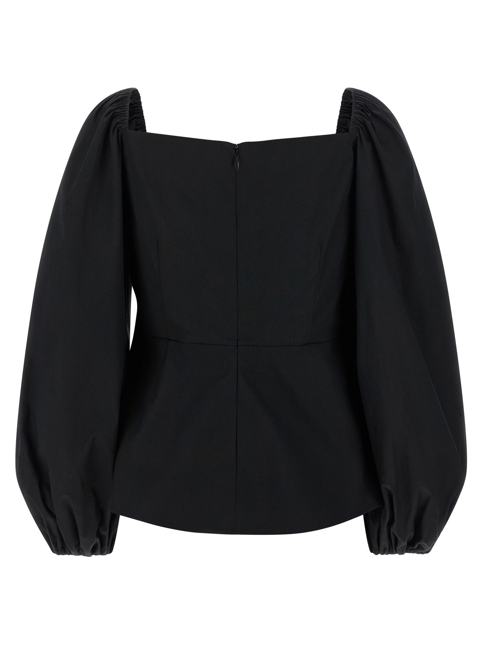 Carolina Herrera 'Puff' sleeve top Size M / US 6-8 / IT 42-44 - 2 Thumbnail