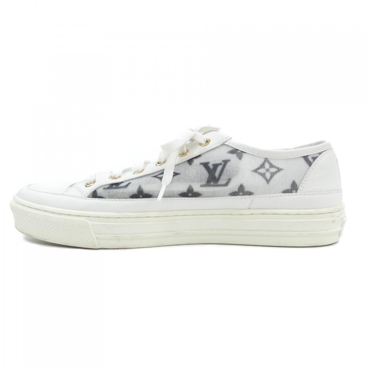 Louis Vuitton Louis Vuitton Louis Vuitton Stellar Line Sneakers Leather Shoes DUTY FREE for USA Size ONE SIZE - 2 Thumbnail