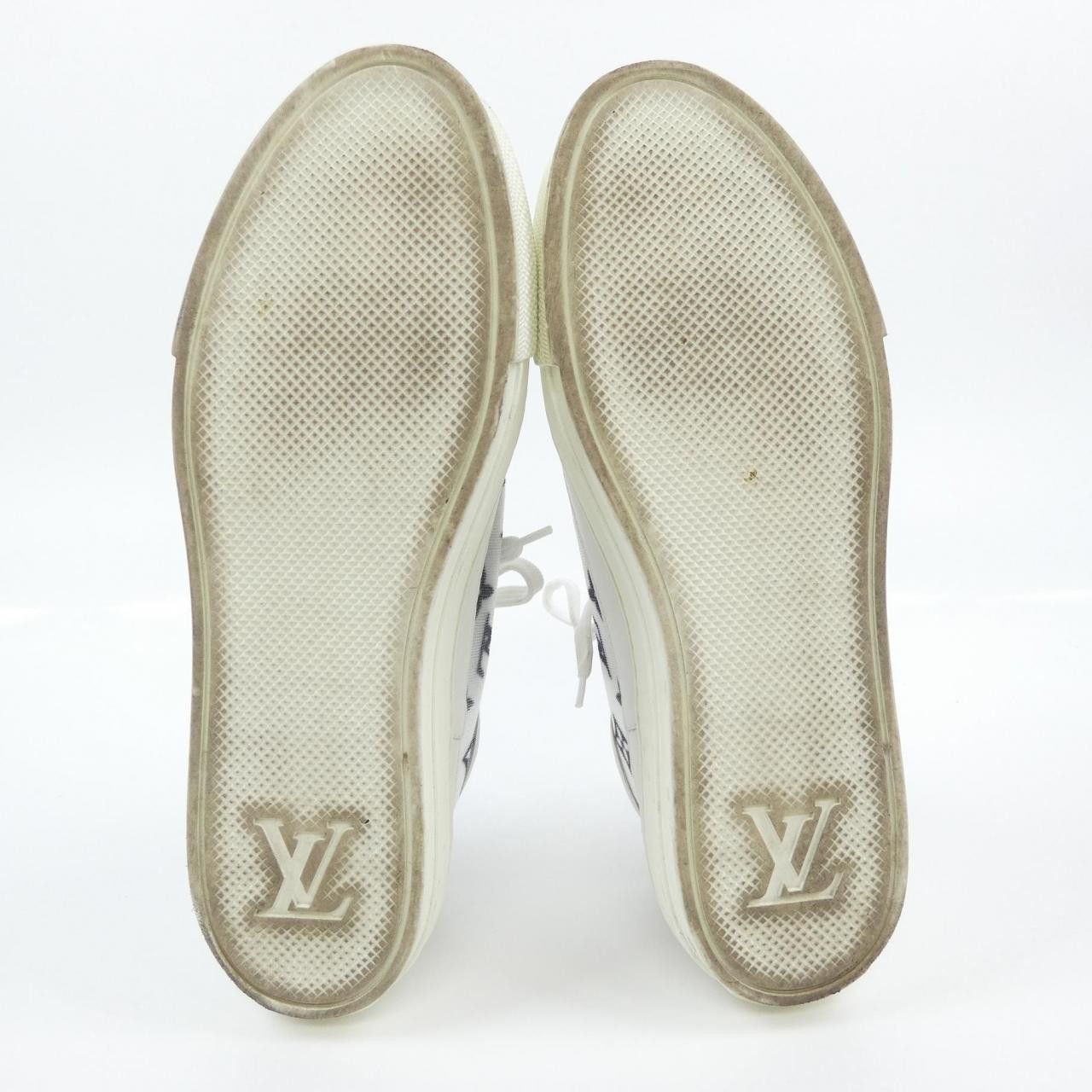 Louis Vuitton Louis Vuitton Louis Vuitton Stellar Line Sneakers Leather Shoes DUTY FREE for USA Size ONE SIZE - 4 Thumbnail
