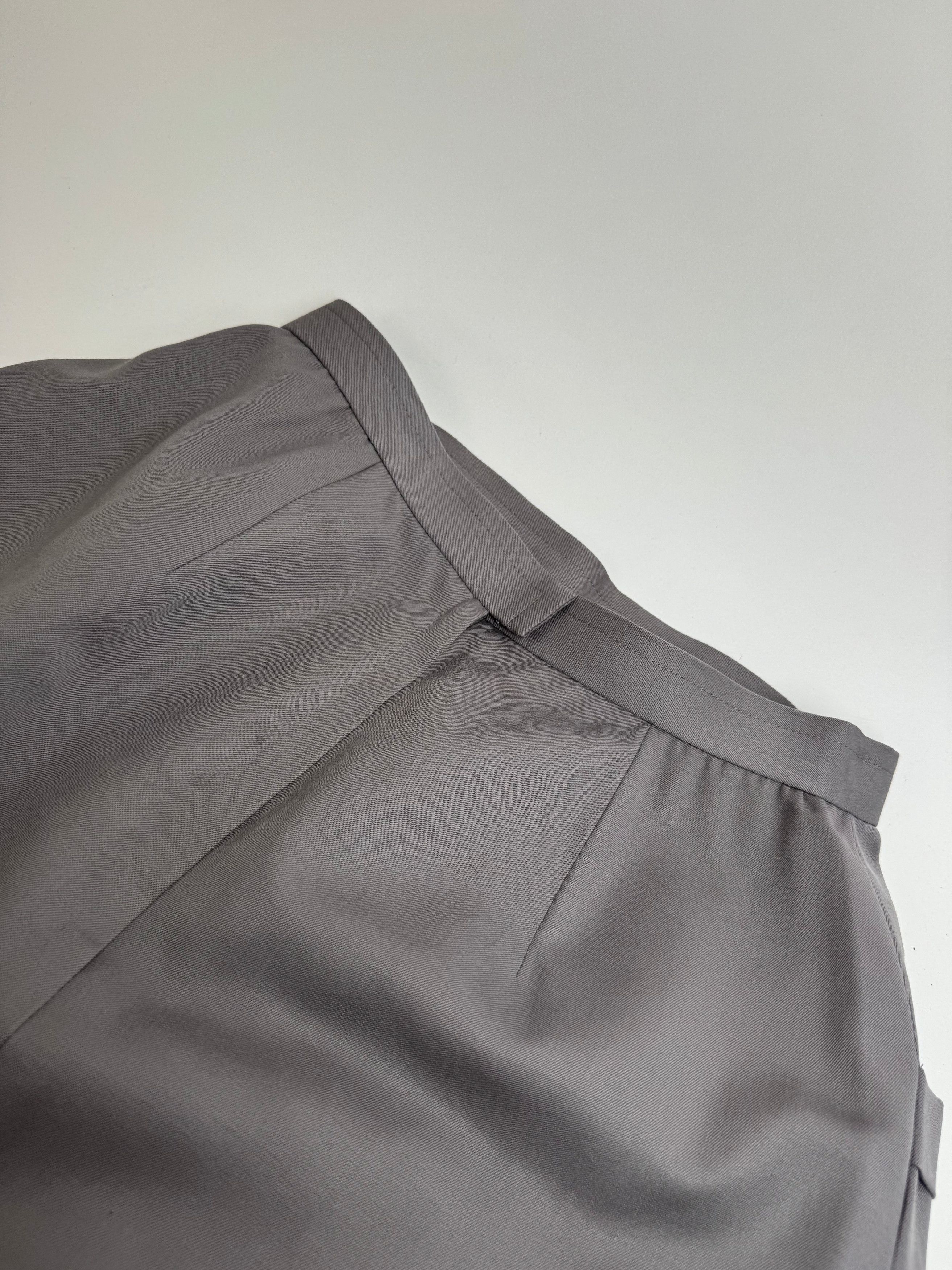 Dior Vintage Wool Skirt Grey M Size 30" / US 8 / IT 44 - 7 Thumbnail