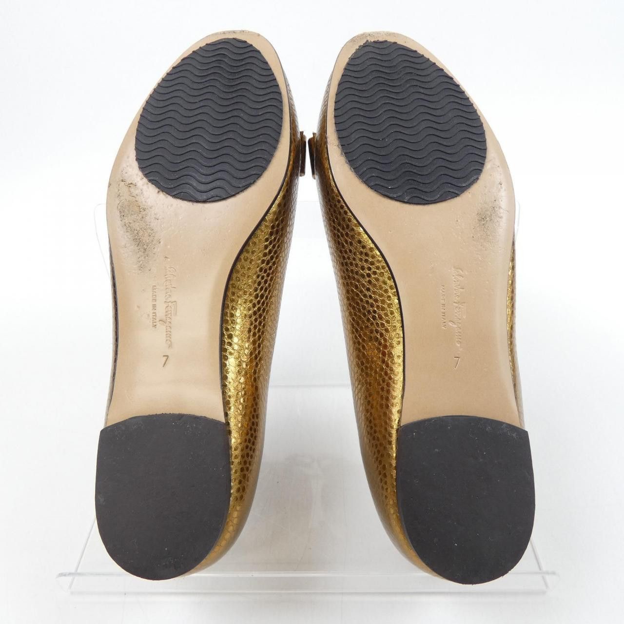 Salvatore Ferragamo Salvatore Ferragamo Salvatore Ferragamo VARINA Flat Shoes Leather Shoes VARINA DUTY FREE for USA Size ONE SIZE - 4 Thumbnail