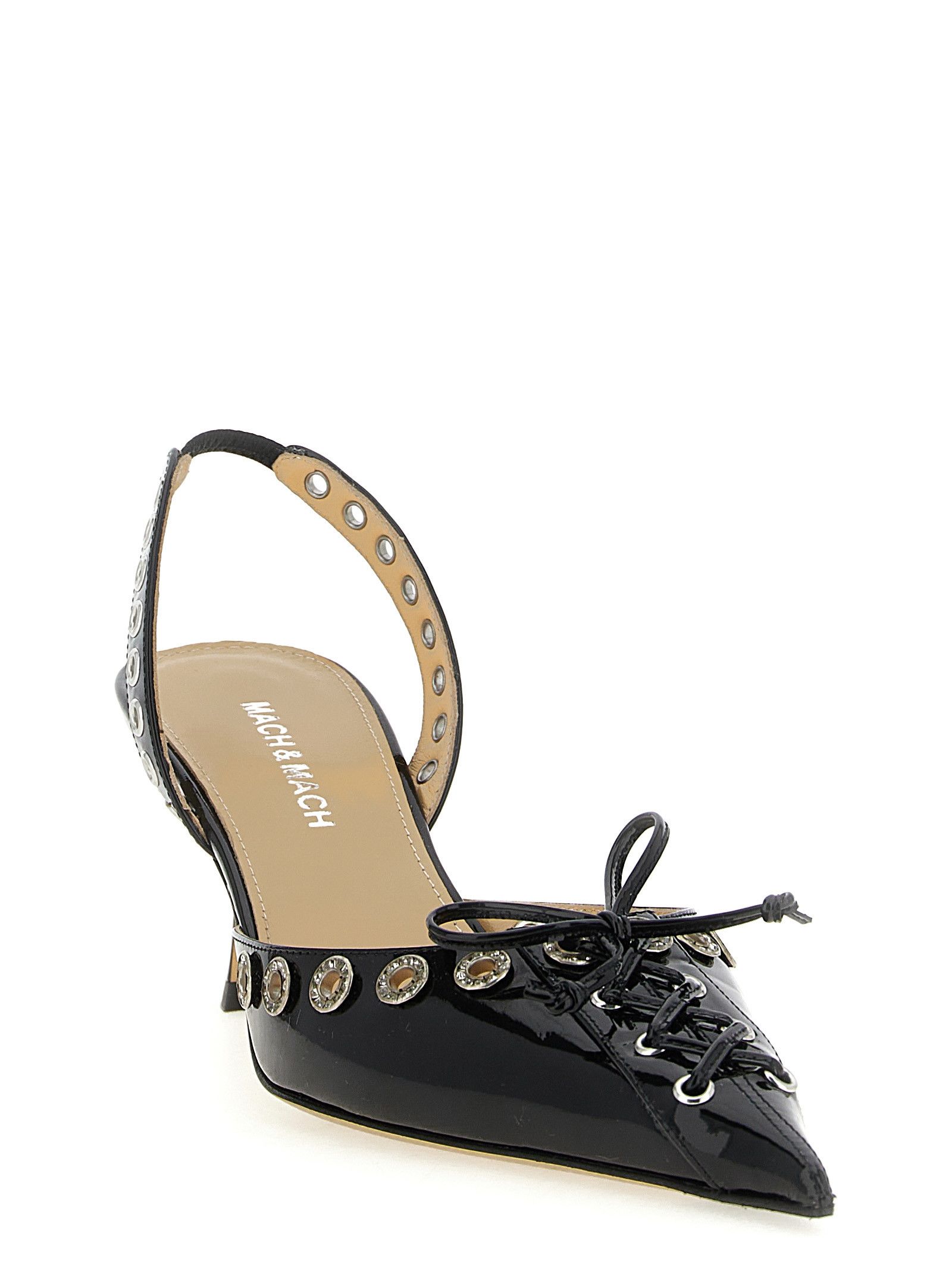 MACH & MACH 'Crystalized Corset' slingback Size US 8 / IT 38 - 2 Thumbnail