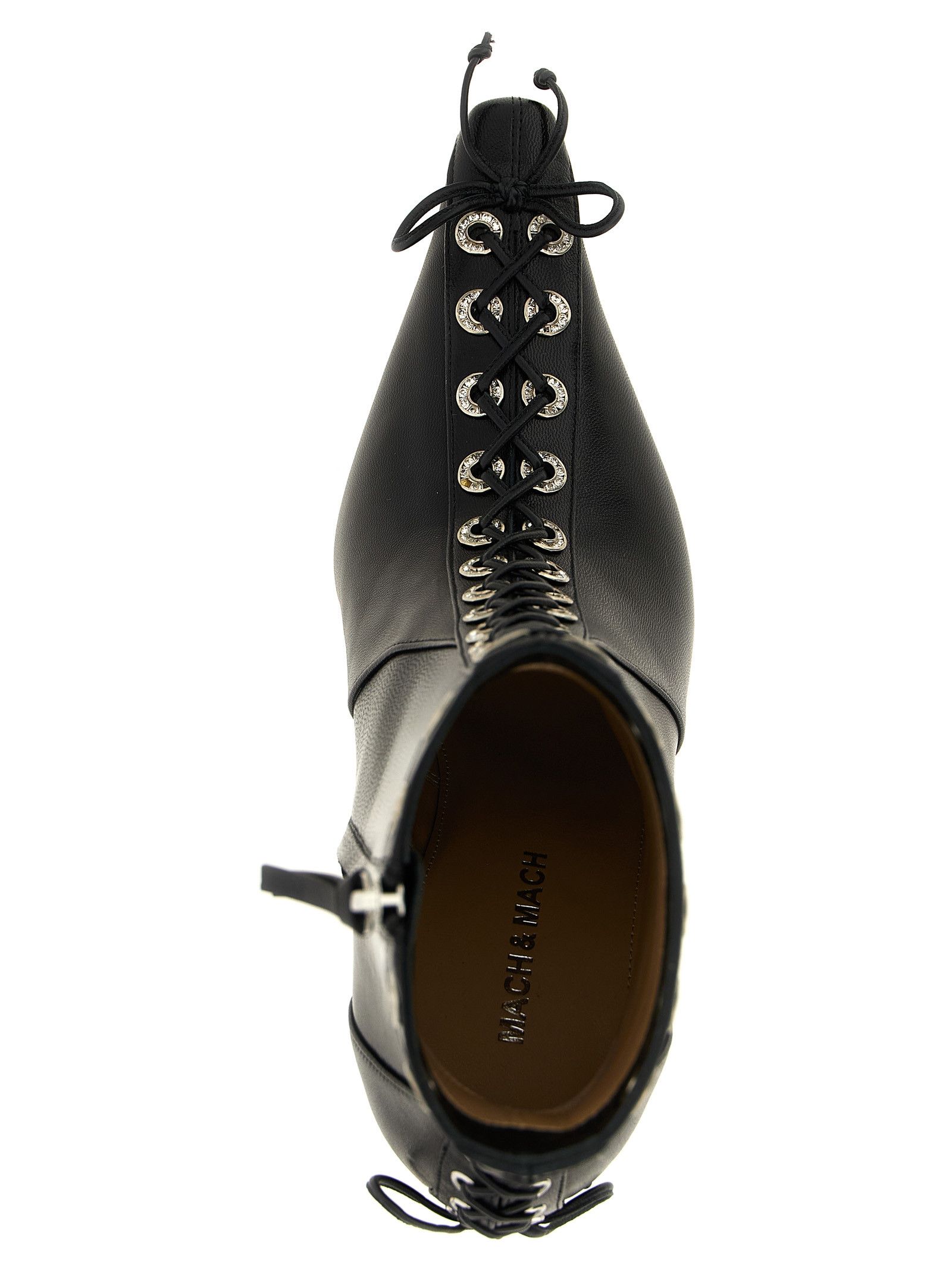 MACH & MACH 'Crystalized Corset' ankle boots Size US 11 / IT 41 - 4 Thumbnail