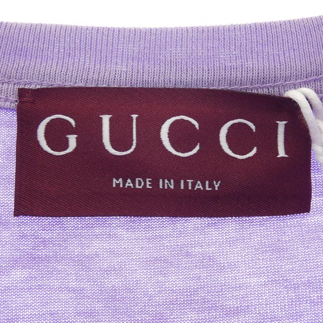 Gucci Gucci Gucci T-shirt Cotton T-Shirts 805285XJG5U DUTY FREE for USA Size ONE SIZE - 4 Thumbnail