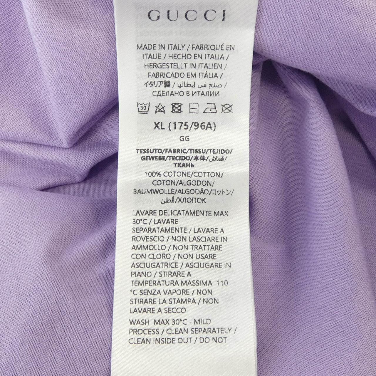 Gucci Gucci Gucci T-shirt Cotton T-Shirts 805285XJG5U DUTY FREE for USA Size ONE SIZE - 3 Thumbnail