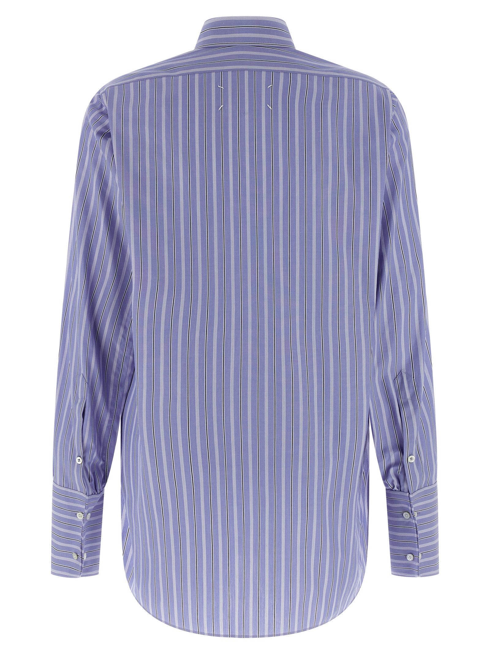 Maison Margiela Striped cotton shirt Size M / US 6-8 / IT 42-44 - 2 Thumbnail