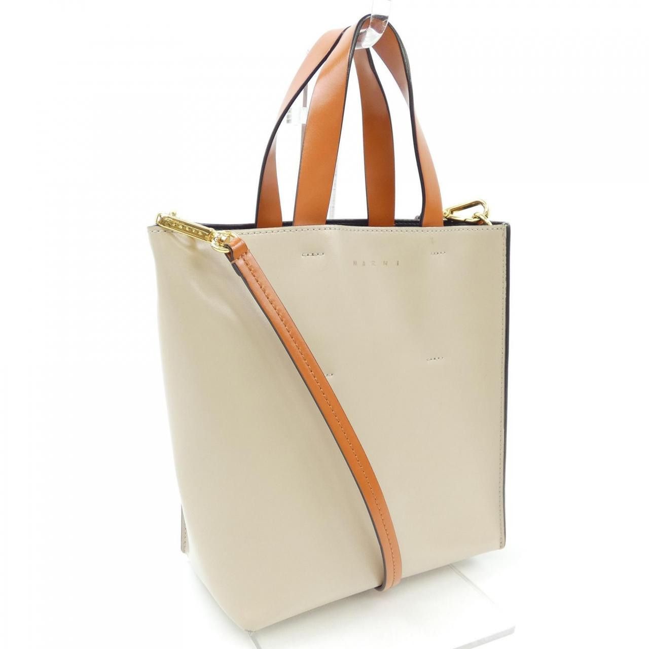 Marni Marni Marni SHMP0039Y0 LV639 Calf Bag Leather Crossbody Bag SHMP0039Y0 DUTY FREE for USA Size ONE SIZE - 2 Thumbnail