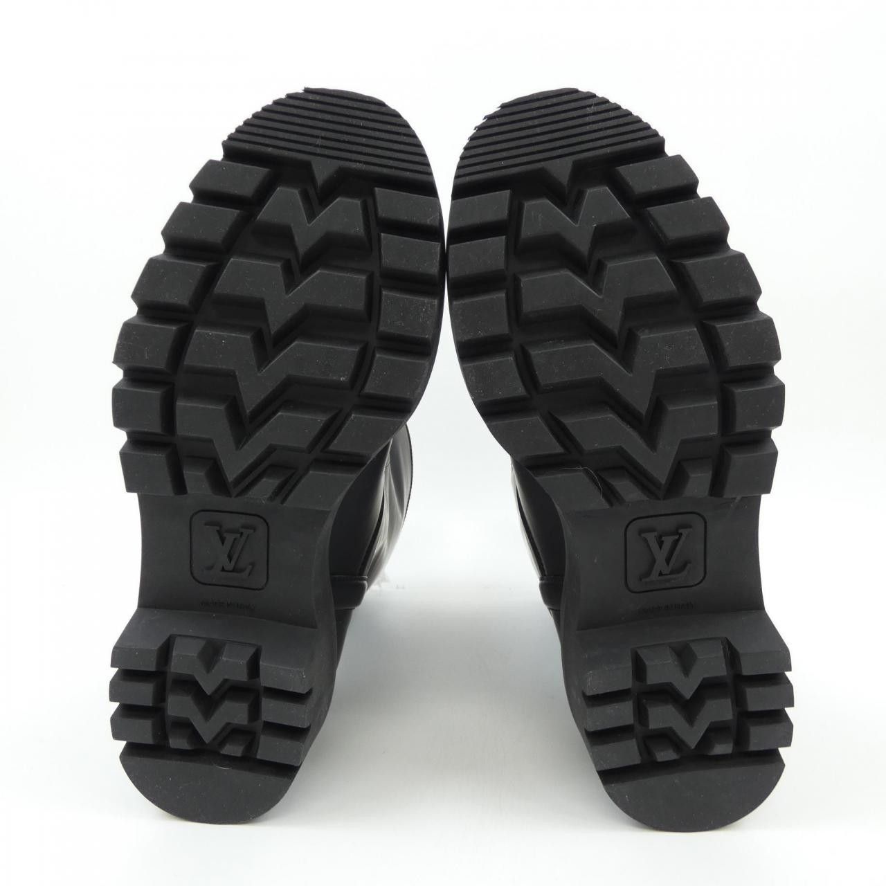 Louis Vuitton Louis Vuitton Louis Vuitton Territory Line Boots Leather Shoes DUTY FREE for USA Size ONE SIZE - 4 Thumbnail