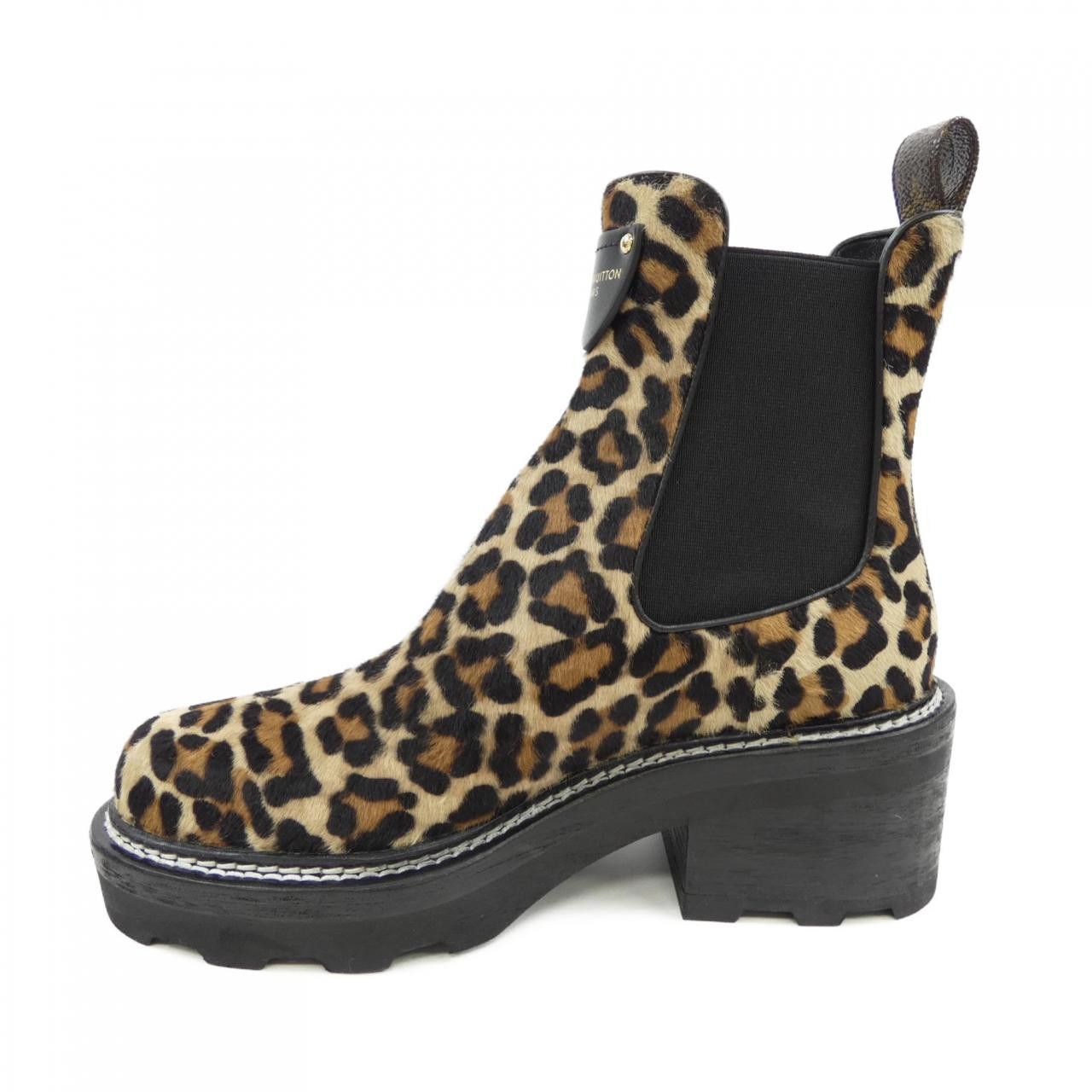 Louis Vuitton Louis Vuitton Louis Vuitton LV Bobourg Line Boots Leather Shoes DUTY FREE for USA Size ONE SIZE - 2 Thumbnail