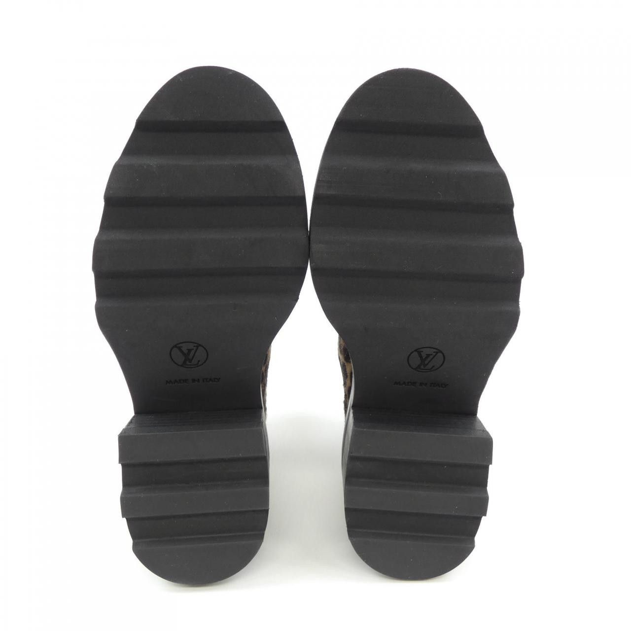 Louis Vuitton Louis Vuitton Louis Vuitton LV Bobourg Line Boots Leather Shoes DUTY FREE for USA Size ONE SIZE - 4 Thumbnail