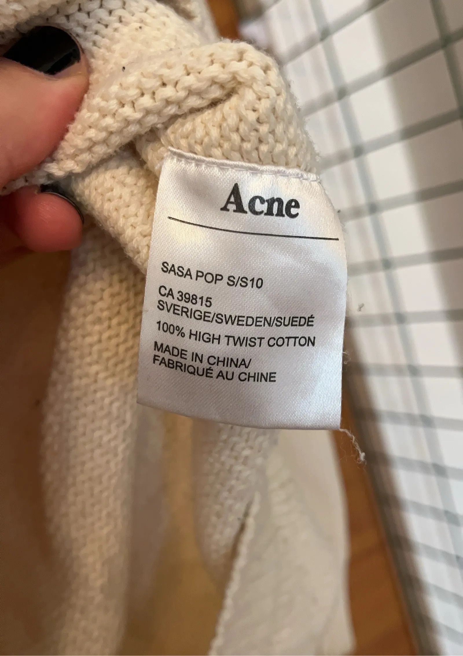 Acne Studios Acne Studios Sasa Pop Cardigan Size XS / US 0-2 / IT 36-38 - 3 Thumbnail