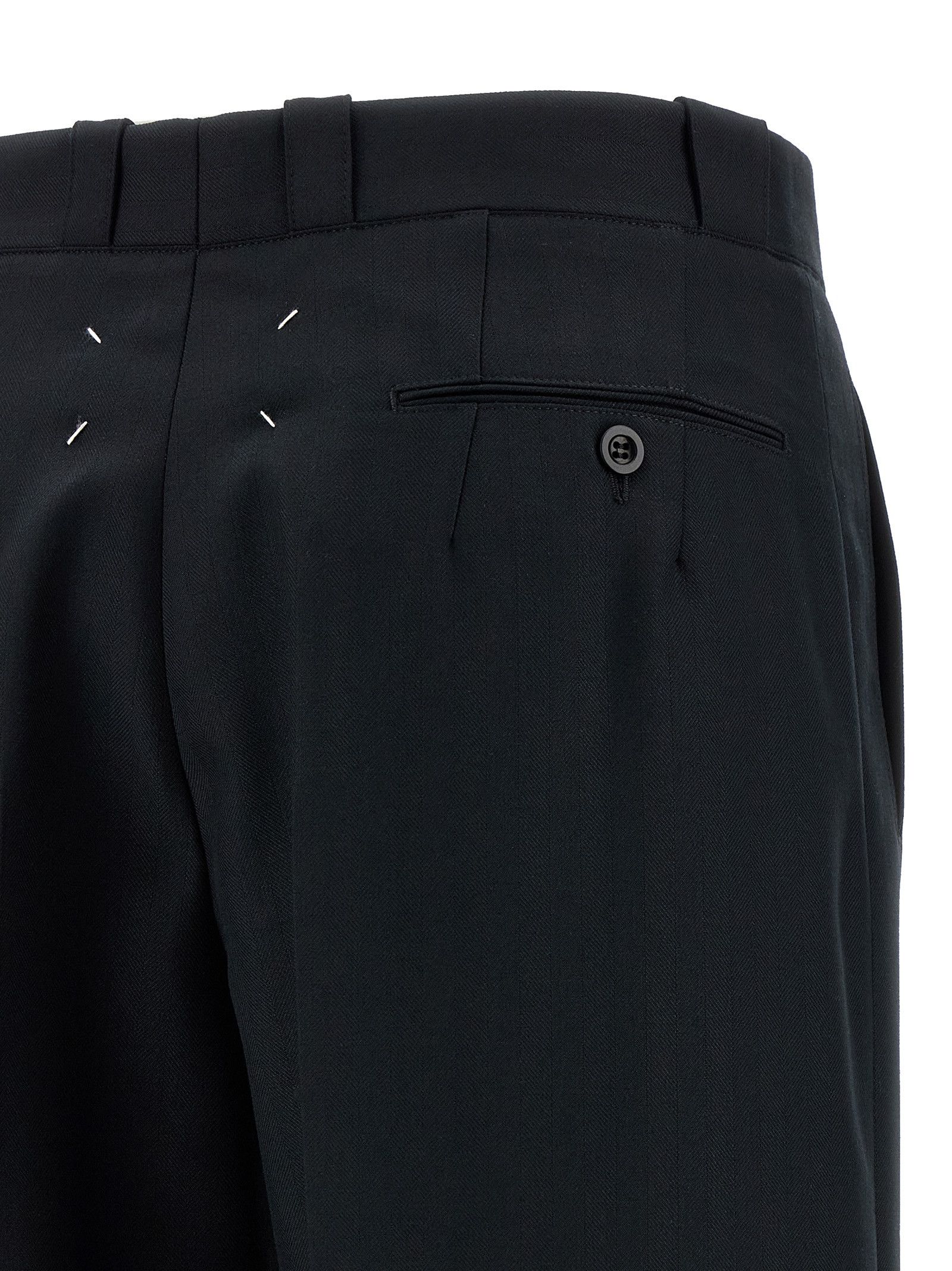 Maison Margiela Herringbone trousers Size 26" / US 2 / IT 38 - 4 Thumbnail
