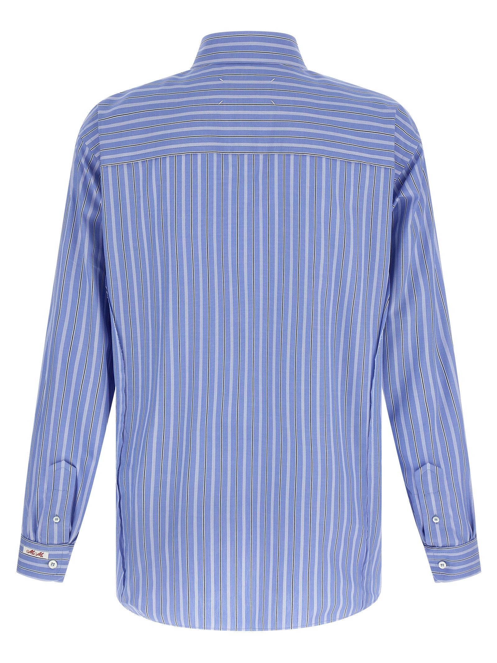 Maison Margiela Striped cotton shirt Size US L / EU 52-54 / 3 - 2 Thumbnail