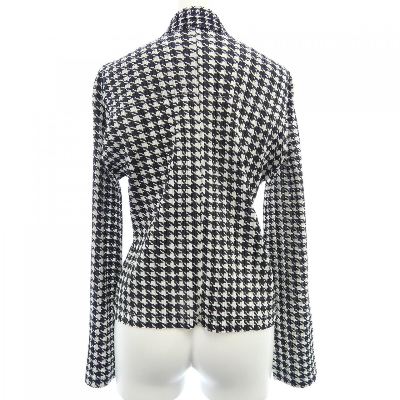 Other Other Pleats Please Houndstooth Jacket Others Outerwear PP01-JD851 DUTY FREE for USA Size ONE SIZE - 2 Thumbnail