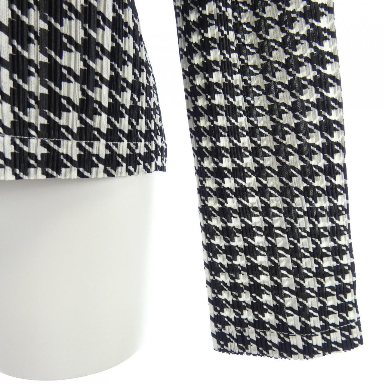 Other Other Pleats Please Houndstooth Jacket Others Outerwear PP01-JD851 DUTY FREE for USA Size ONE SIZE - 5 Thumbnail
