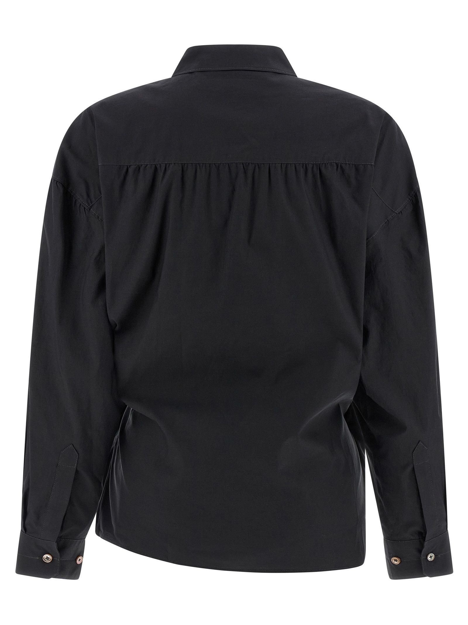 Lemaire 'Straight Collar Twisted' shirt Size XS / US 0-2 / IT 36-38 - 2 Thumbnail