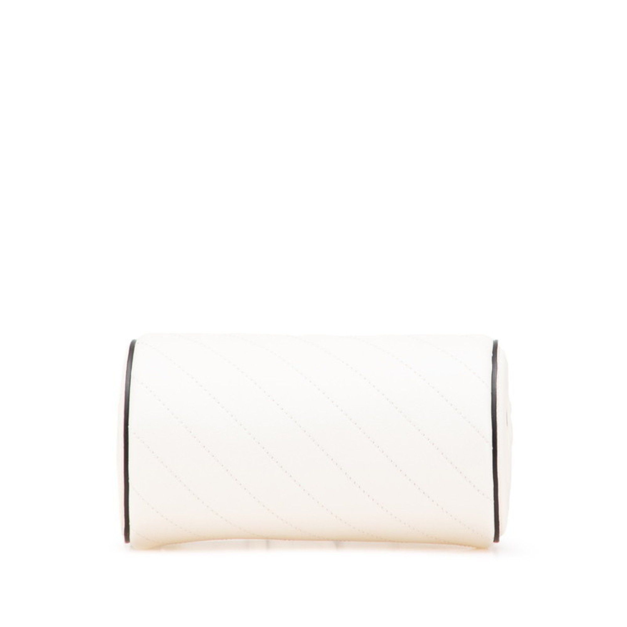 Gucci Gucci Blondie Mini Shoulder Bag/Handbag 760170 White Leather Women's GUCCI Size ONE SIZE - 3 Thumbnail